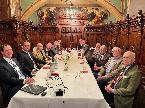 Mitgliederversammlung im Kaiserzimmer des Bremer Ratskellers begleitet von einem Abendessen und einem Vortrag  2